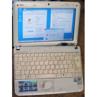 Нетбук MSI Wind U100 (Intel Atom N270 1.66Ghz /1024Mb DDR2 /120Gb /10" 1024x600) - Таганрог