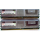 Серверная память 1024Mb (1Gb) DDR2 ECC FB Hynix PC2-5300F (Таганрог)