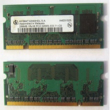 Модуль памяти для ноутбуков 256MB DDR2 SODIMM PC3200 (Таганрог)