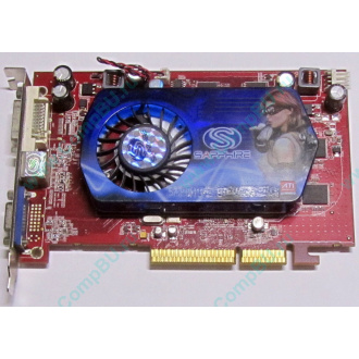 Б/У видеокарта 512Mb DDR2 ATI Radeon HD2600 PRO AGP Sapphire (Таганрог)
